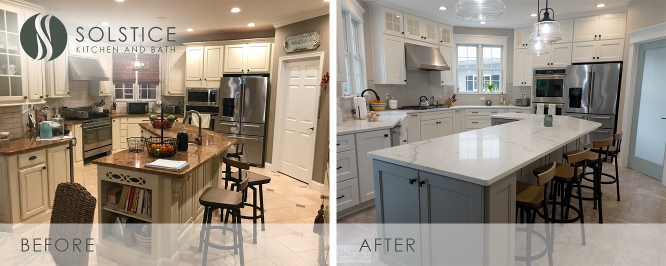 kitchen design before after