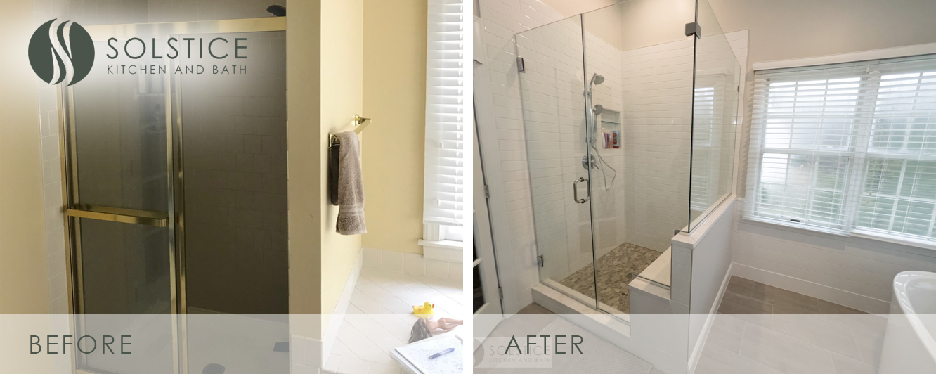 bath design before and after