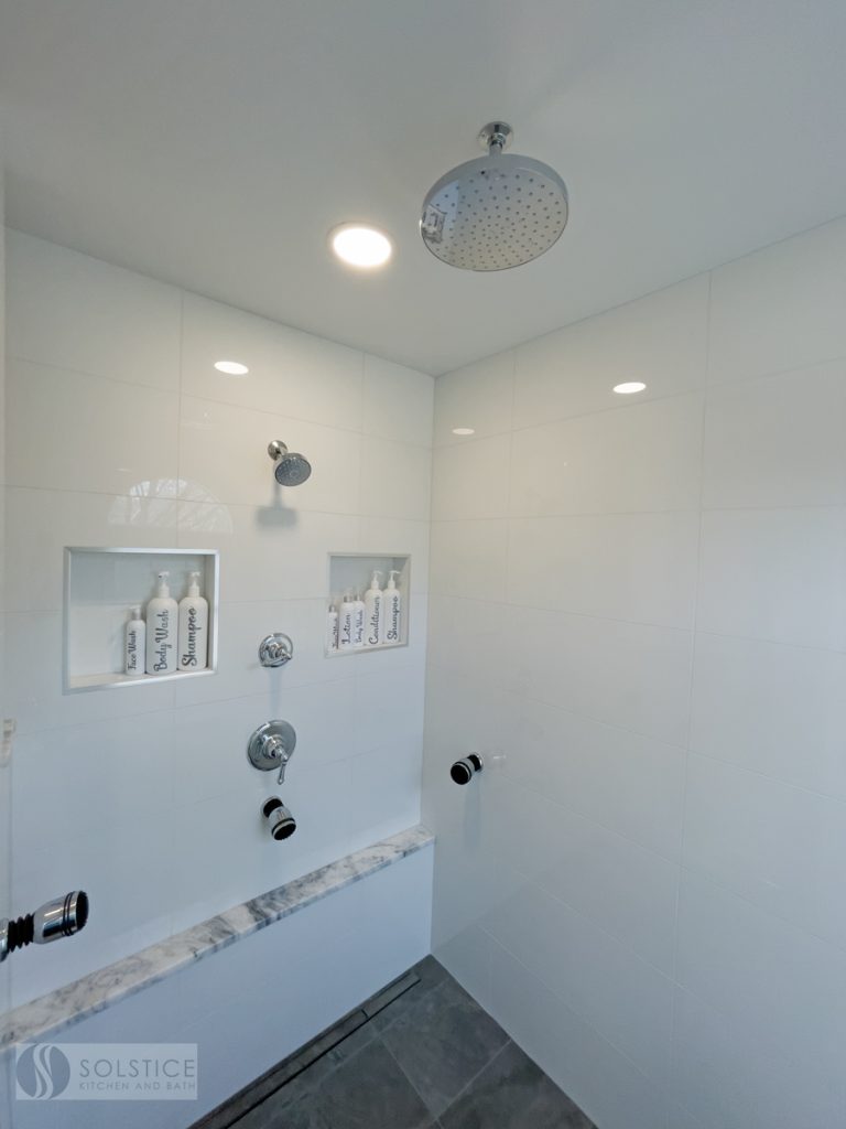 large shower design